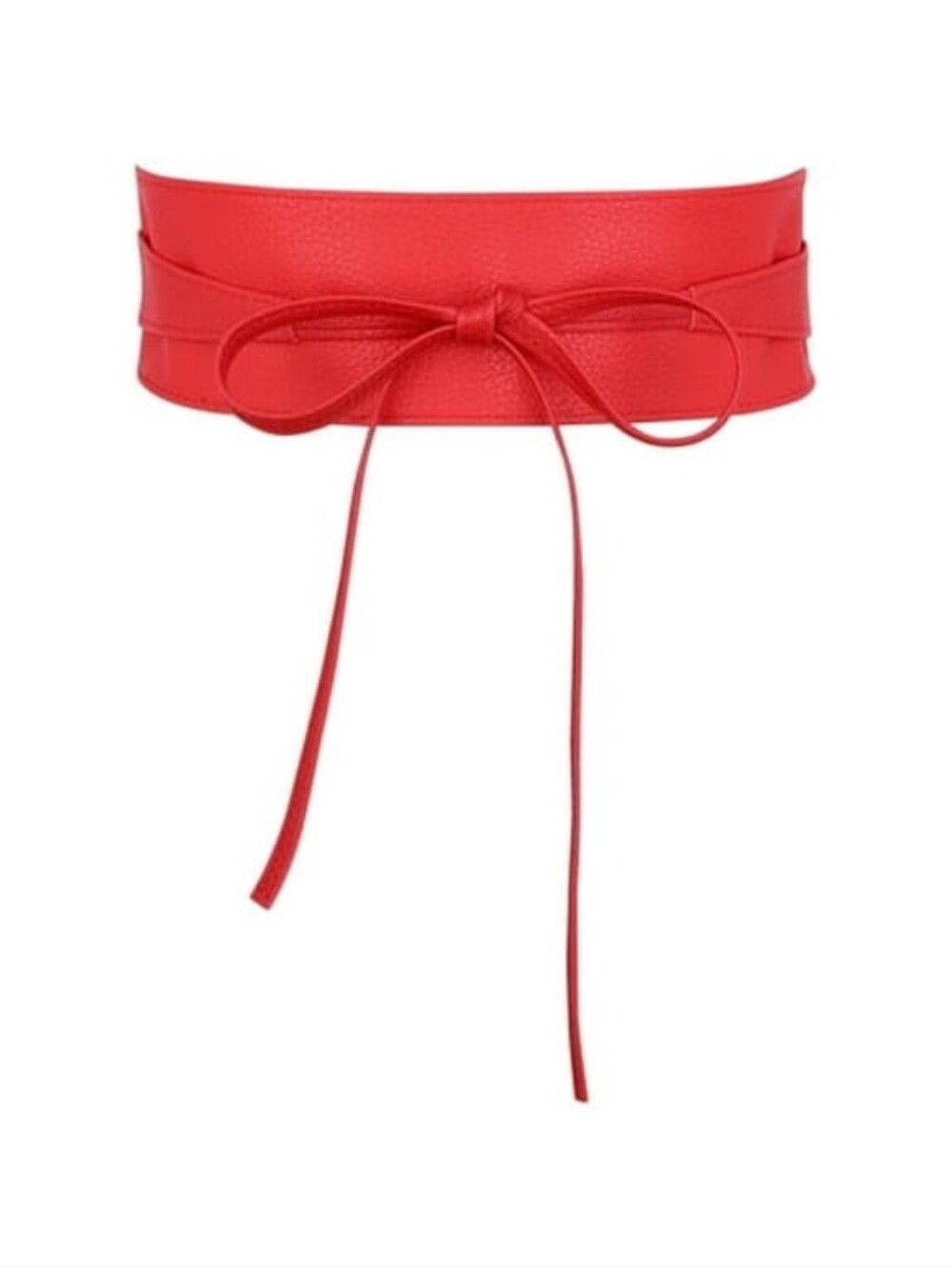 SHEIN | Red Wrap Obi Belt